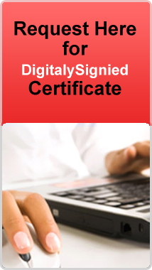 digitally signed certificates